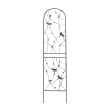 2 Pack Metal Garden Trellis 86.7" x 19.7" Rustproof Trellis for Climbing Plants Outdoor Flower Support Dragonfly Deco Black