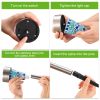 6Packs Solar Garden Lights Outdoor Solar Pathway Lights IP44 Water-resistant Landscape Lights 8Hrs Lawn Lamps for Yard Driveway Walkway
