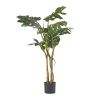 47 Inch Artificial Monstera Tree