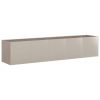 Planter Rusty 78.7"x15.7"x15.7" Weathering Steel