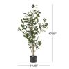 47 Inch Artificial Laurel Tree