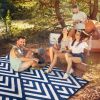 Outdoor Rug for Patio Clearance,Waterproof Mat,Reversible Mats, Plastic Straw Rug, Modern Area Rug for RV, Patio, Backyard, Deck, Picnic, Beach