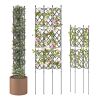 3-Pack Outdoor Plant Support Frame for Raised Garden Bed