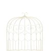 Patio Bench 37.4" Iron Antique White