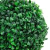 Artificial Boxwood Plant with Pot Ball Shaped Green 23.6"