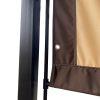 12x9 Ft Universal Outdoor Pergola Replacement Canopy Cover