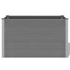 Garden Raised Bed WPC 59.1"x19.7"x35.8" Gray