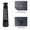 Infrared Electric Freestanding Outdoor Heater,IP55 Waterproof,Touch Switch,1200W