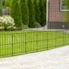 25 Pack Rustproof Decorative Garden Fence Set for Dog Flower bed Garden Fence
