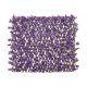 Decorative Faux Purple Eucalyptus Fencing Panel with Real Willow Frame for Balcony Patio