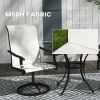 old SKU: 17761954 2pcs Patio Swivel Chairs ,Outdoor Garden Bench , Garden chair , Swivel Chairs Set of 2