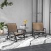 2PCS Outdoor Glider Chair(Swiship-Ship)(Prohibited by WalMart)
