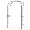 1PC Outdoor Metal Garden Arch Trellis for Climbing Plants Grape Vine Flower