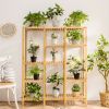 1PC Multifunctional Bamboo Shelf Storage Organizer Rack