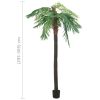 Artificial Phoenix Palm with Pot 120.1" Green