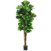 6ft Indoor and Outdoor Artificial Home Decorative Flower Pots Artificial Green Plants