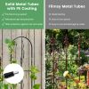 1PC 58 x 73 Inch Outdoor Garden Rose Arch Trellis for Climbing Plants