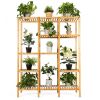 1PC Multifunctional Bamboo Shelf Storage Organizer Rack