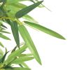 Artificial Bamboo Plant with Pot 47.2" Green
