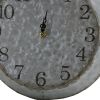 10.6x3x18.1" Frye Wall Clock