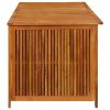 Patio Storage Box 68.9"x31.5"x29.5" Solid Acacia Wood