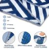 Outdoor Rug for Patio Clearance,Waterproof Mat,Reversible Mats, Plastic Straw Rug, Modern Area Rug for RV, Patio, Backyard, Deck, Picnic, Beach