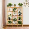 1PC Multifunctional Bamboo Shelf Storage Organizer Rack