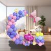 White Silver and Gold Balloon 25cm*30cm*5m 510pcs