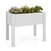 53L Raised Bed Grow Box Self-Watering Planter Box Stand with Water Level Monitor