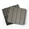 Wood Plastic Composite Deck Tiles Set of 20pcs, Composite Decking Resist Rust, Water, Weather, Indoor&Outdoor, Easy to DIY & Maintain