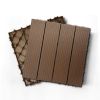 Plastic Composite Deck Tiles Set of 35pcs, Composite Decking Resist Rust, Water, Weather, Indoor&Outdoor, Easy to DIY & Maintain, Ideal for Patios