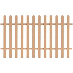 Picket Fence WPC 78.7"x47.2" (Color: Brown)