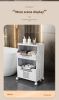 Laundry Basket Bathroom Foldable Dirty Clothes Storage Basket Wall Hanging Shelf