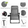 Oversize Lounge Chair with Cup Holder of Heavy Duty for outdoor