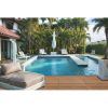 Wood Plastic Composite Deck Tiles Set of 20pcs, Composite Decking Resist Rust, Water, Weather, Indoor&Outdoor, Easy to DIY & Maintain