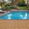 Plastic Composite Deck Tiles Set of 35pcs, Composite Decking Resist Rust, Water, Weather, Indoor&Outdoor, Easy to DIY & Maintain, Ideal for Patios