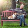 Bench Seat Cushion For Indoor Outdoor Furniture Non Slip Long Chair Cushion with Ties Strap Waterproof Swing Cushion 51.18x19.68IN For Garden Patio Ba