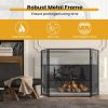 52 x 31 Inch Fireplace Screen